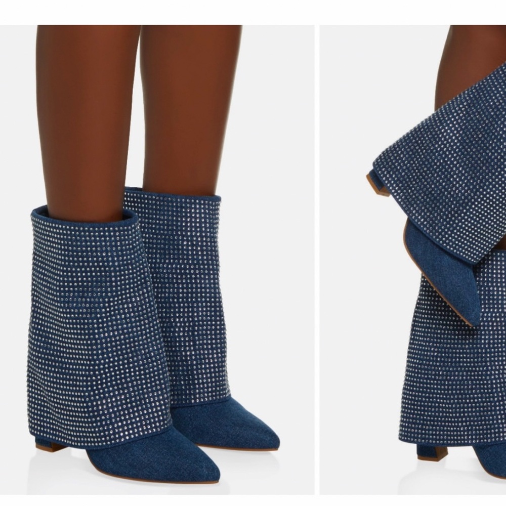 Stylish Blue Women's Boots